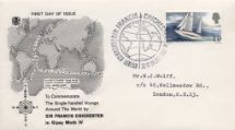 24.07.1967
Sir Francis Chichester
Map of Globe showing Route
Stuart