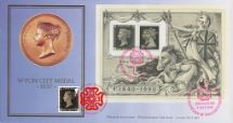 06.05.2015
Penny Black: Miniature Sheet
Double dated No.9 Wyon City Medal
CoverCraft