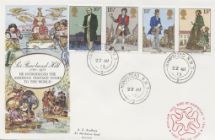 22.08.1979
Rowland Hill: Stamps
Mulready Envelope
Philart