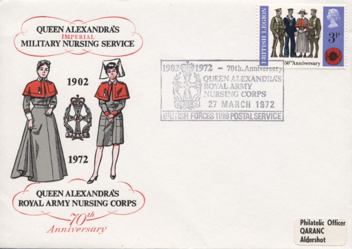 70th Anniversary, Queen Alexandras Royal Army Nursing Corps