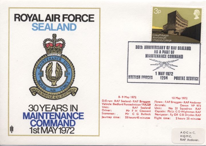 RAF Sealand, 30 Years in Maintenance Command