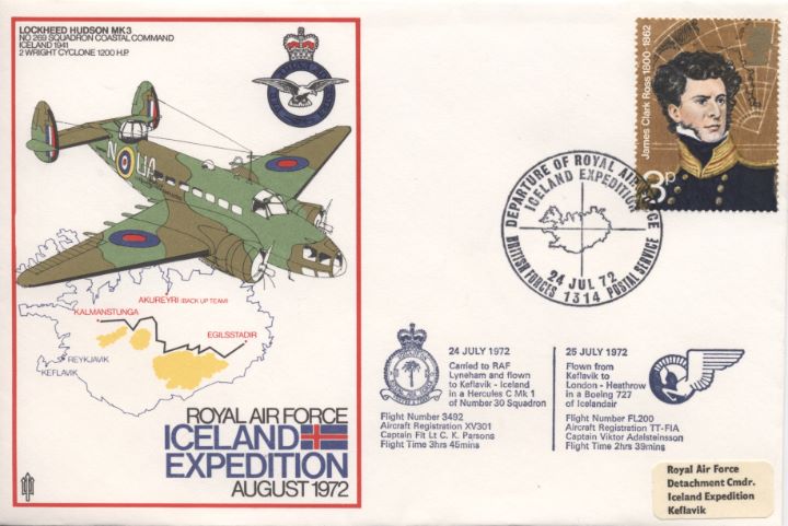 RAF Iceland Expedition, Lockheed Hudson MK3