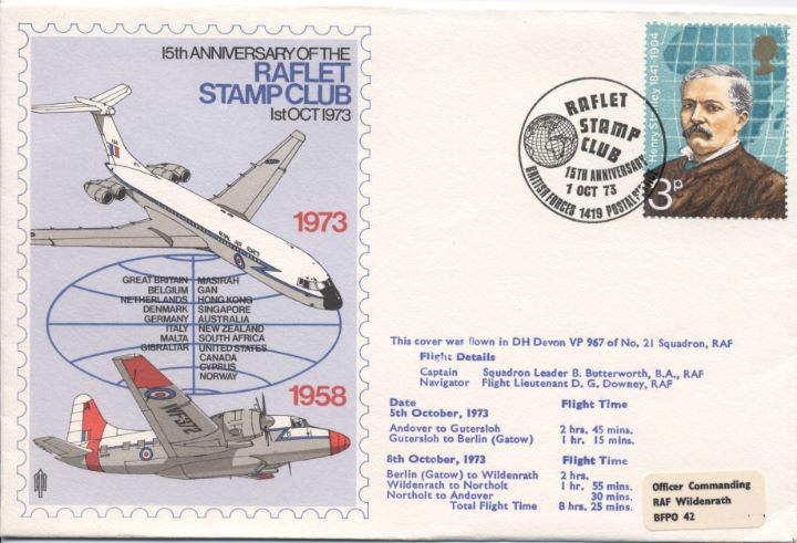 Raflet Stamp Club, Military Aircraft