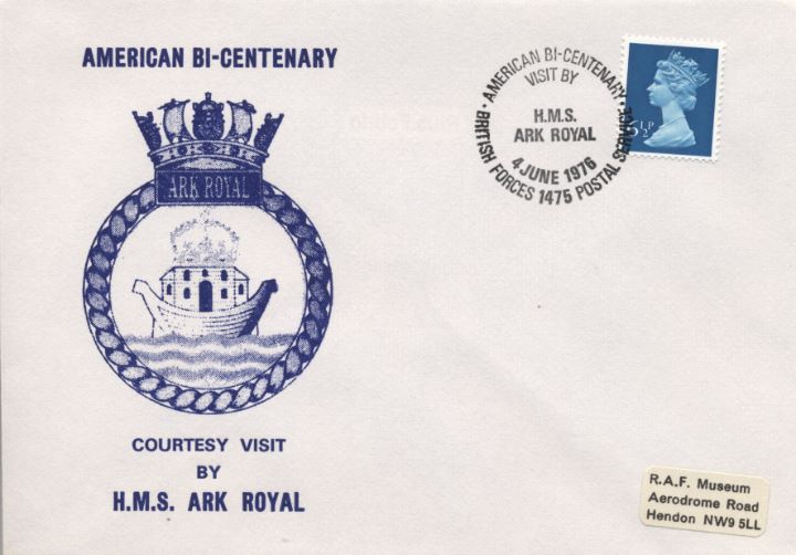 American Bi Centenary, HMS Ark Royal