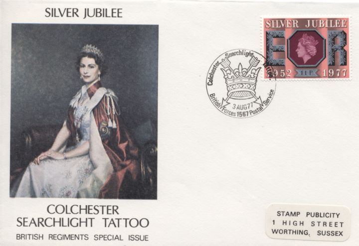 Colchester Searchlight Tattoo, HM The Queen Silver Jubilee