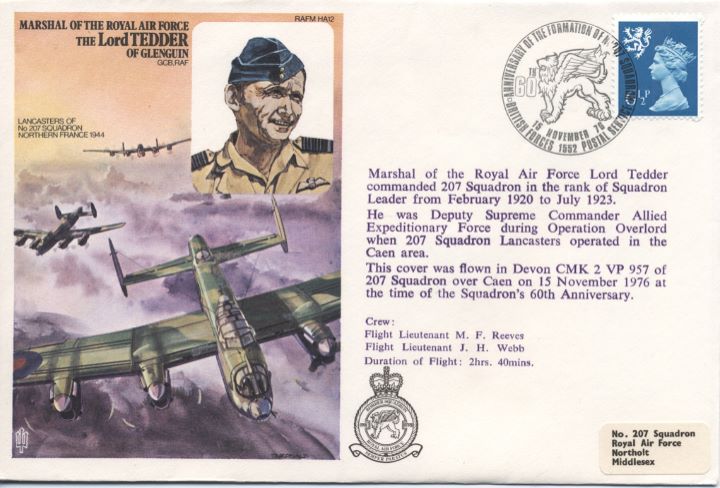 No 207 Squadron, Lord Tedder