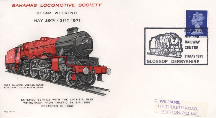 Bahamas Locomotive Society, 5596 Bahamas Jubilee Class