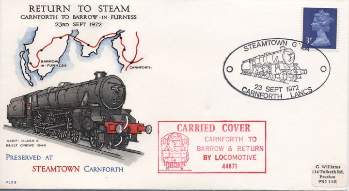 Return to Steam, 44871 Class 5