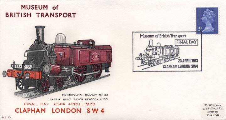 Museum of British Tranport, Metropolitan Railway No 23 Class A