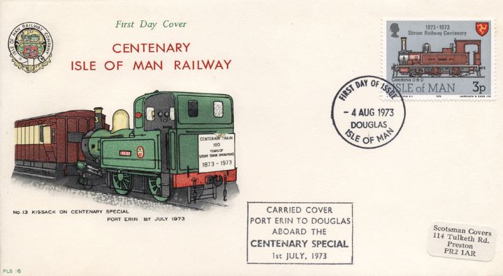 Isle of Man Railway Centenary, No 13 Kissack