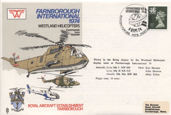 Farnborough International, Westland Helicopters