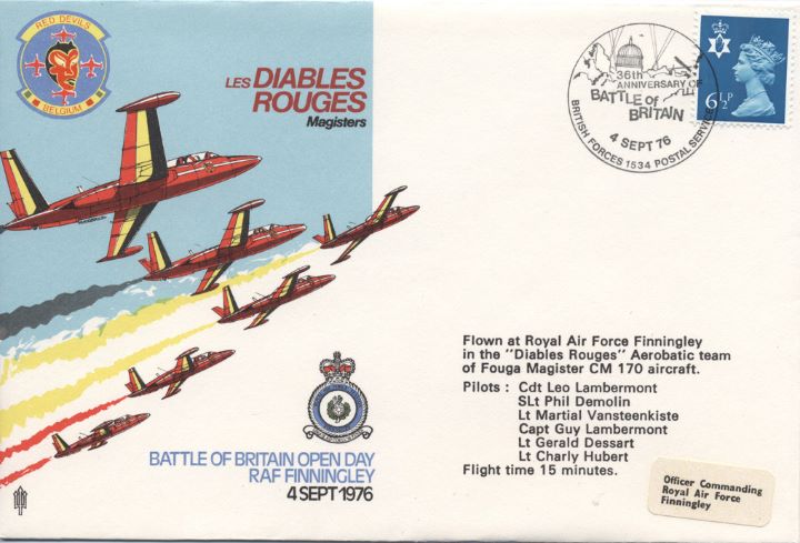 RAF Finningley, Les Diables Rouges