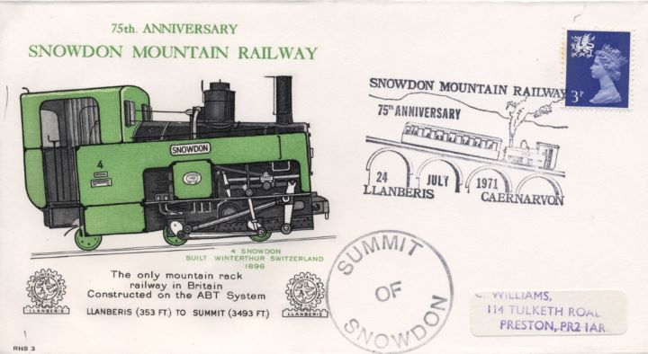 Snowdon Mountain Railway, Snowdon