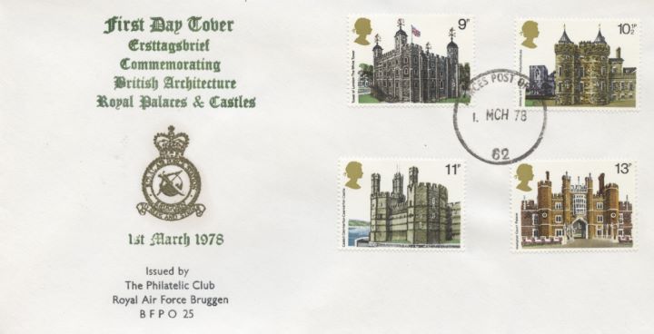 Historic Buildings: Stamps, RAF Bruggen Crest