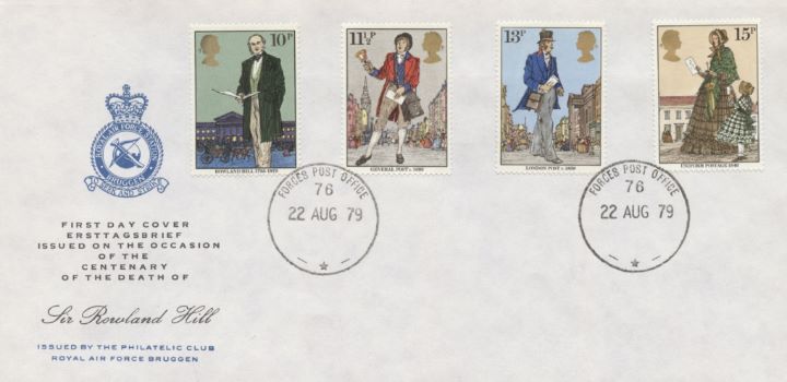 Rowland Hill: Stamps, RAF Bruggen Crest