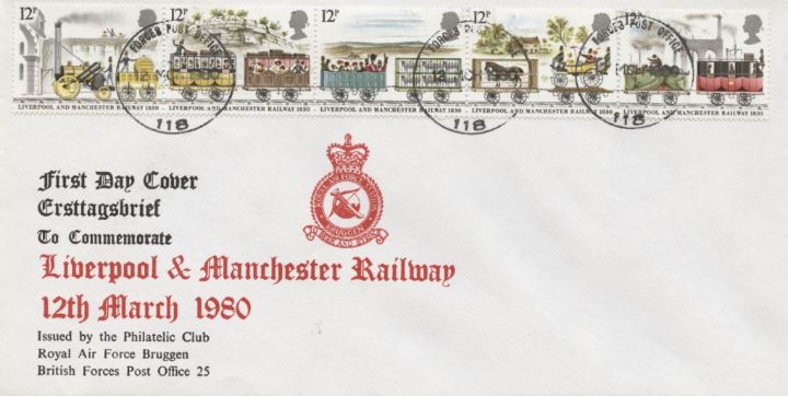 Liverpool & Manchester Rly, RAF Bruggen Crest