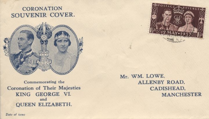 King George VI Coronation, The King & Queen