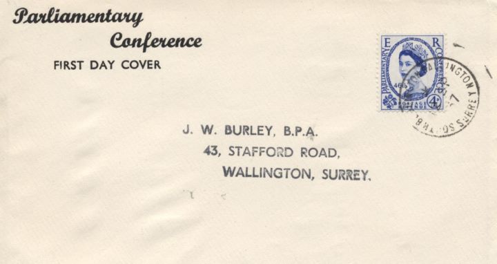 Parliament 1957, Display cover