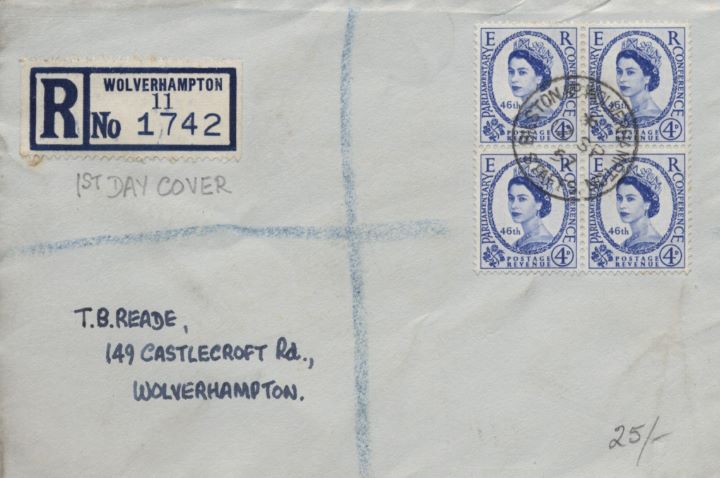 Parliament 1957, Plain Cover