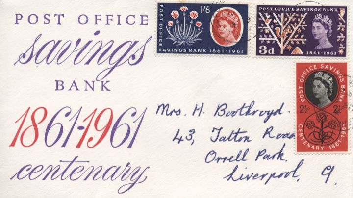 Savings Bank Centenary, Greetings Telegrams Slogan