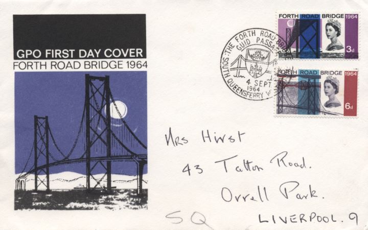 Forth Road Bridge, Larger type postmark