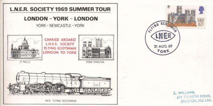 LNER Society Summer Tour, Flying Scotsman