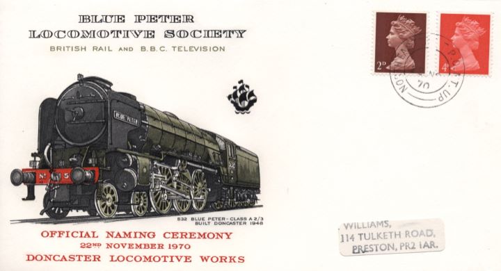 Blue Peter Locomotive Society, Official Naming Ceremony