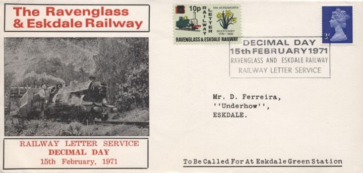 The Ravenglass & Eskdale Railway, Railway Letter Service