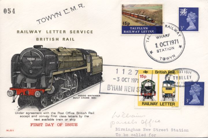 Railway Letter Service, 70000 Britannia