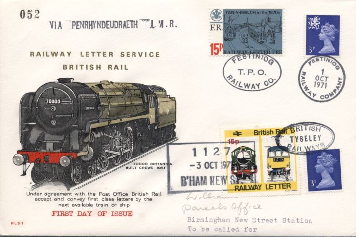 Railway Letter Service, 70000 Britannia