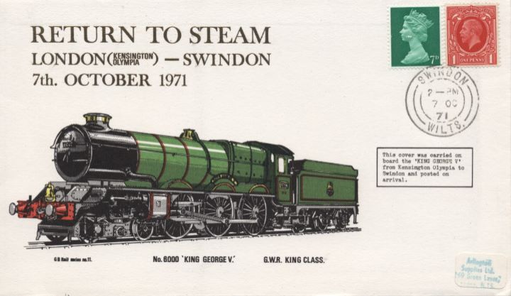 Return to Steam, King George V