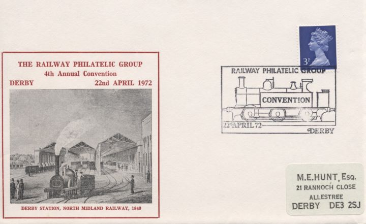 The Railway Philatelic Group, Derby Station