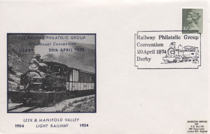 The Railway Philatelic Group, Leek & Manifold Valley