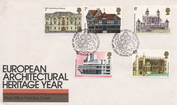 European Architectural Heritage Year, Special Handstamps