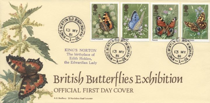 Butterflies, Country Diary of an Edwardian Lady by Edith Holden