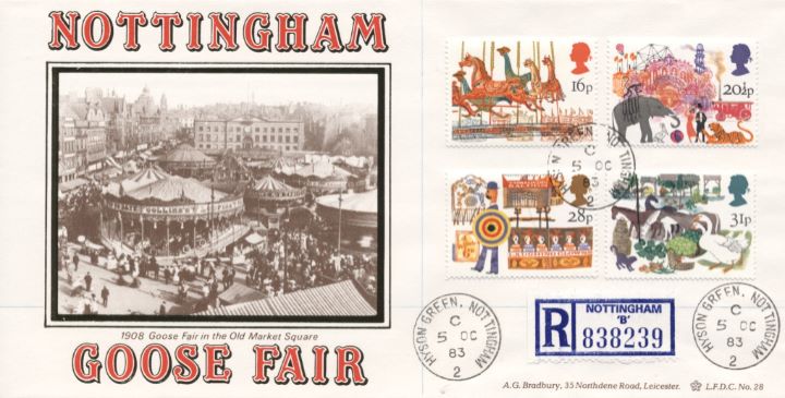 British Fairs, Nottingham Goose Fair