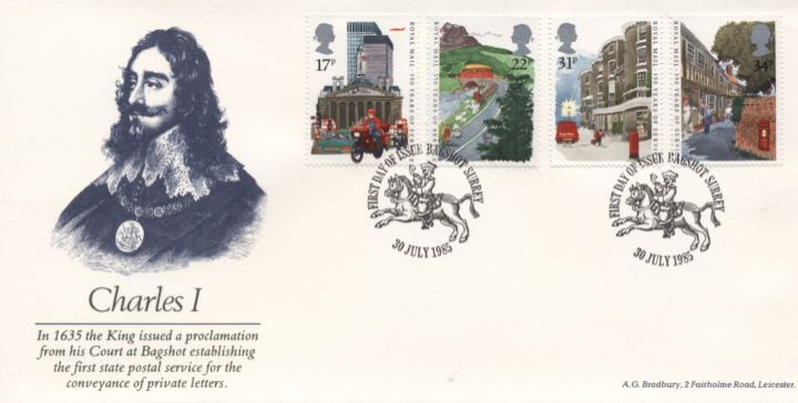 The Royal Mail, Charles I