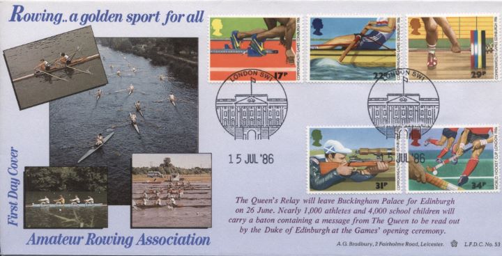 Commonwealth Games, Amateur Rowing Association