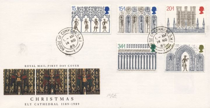 Christmas 1989, Ely Cathedral 1189-1989