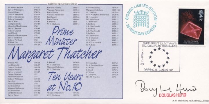 Anniversaries, Mrs Thatcher 10 Years at No.10