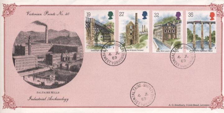 Ind. Archaeology: Stamps, Saltaire Mills