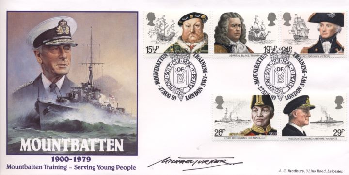 Mountbatten Training, With Maritime Stamps