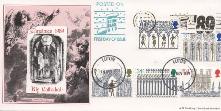 Christmas 1989, Charity Stamps Slogan