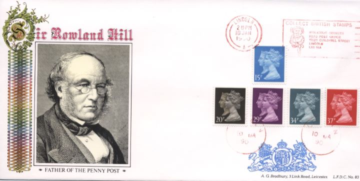 Penny Black Anniversary, Sir Rowland Hill