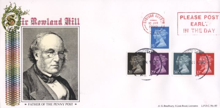 Penny Black Anniversary, Sir Rowland Hill