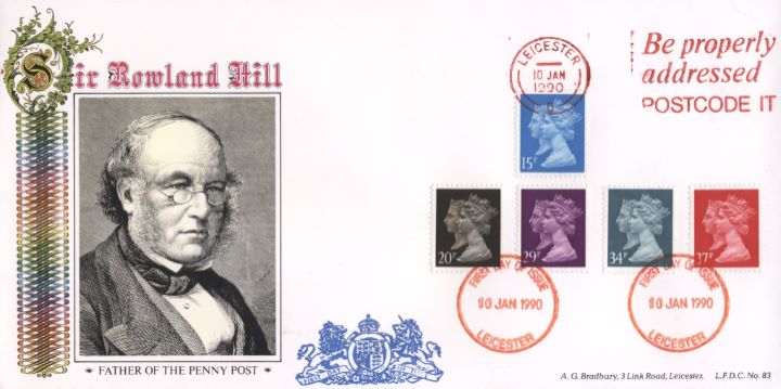 Penny Black Anniversary, Sir Rowland Hill