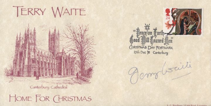 Terry Waite, Home for Christmas