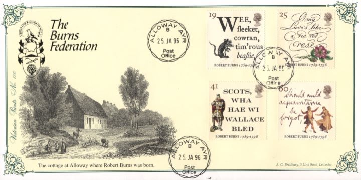 Robert Burns Bicentenary, Burns' Cottage