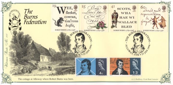 Robert Burns Bicentenary, Burns' Cottage