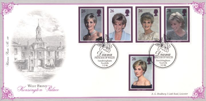 Diana, Princess of Wales, Kensington Palace Cover